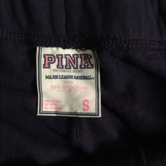 Vintage victoria secret PINK yankees sweatpants - Picture 3 of 4